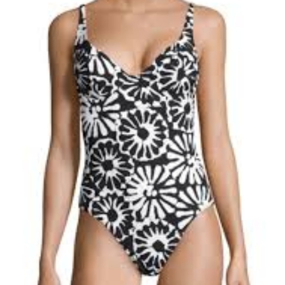 Tory Burch Other - TORY BURCH NWOT One-Piece Floral Swimsuit  M